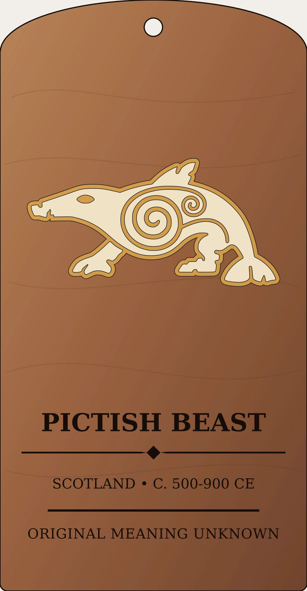 Pictish Beast Sanctum Hex Archive Plaque preview