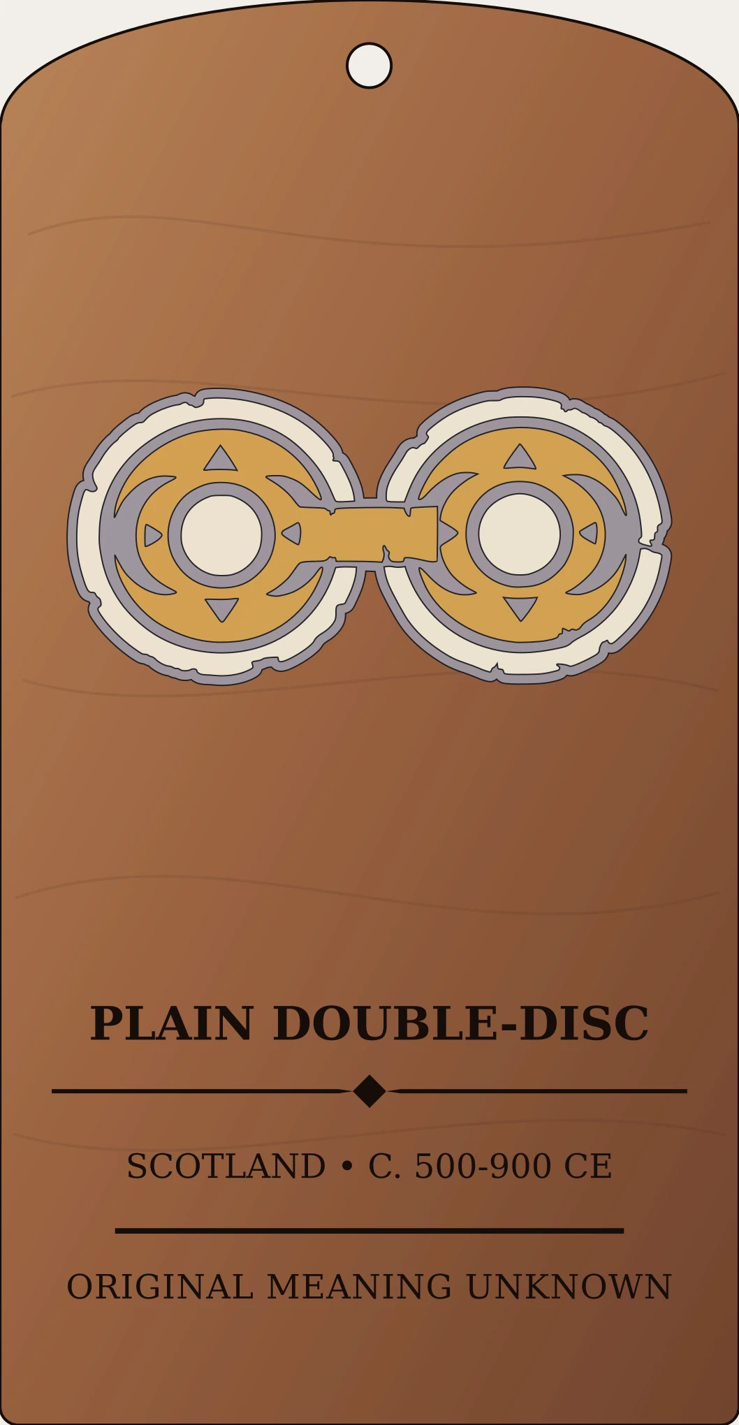Plain Double-disc Sign Sanctum Hex Archive Plaque preview