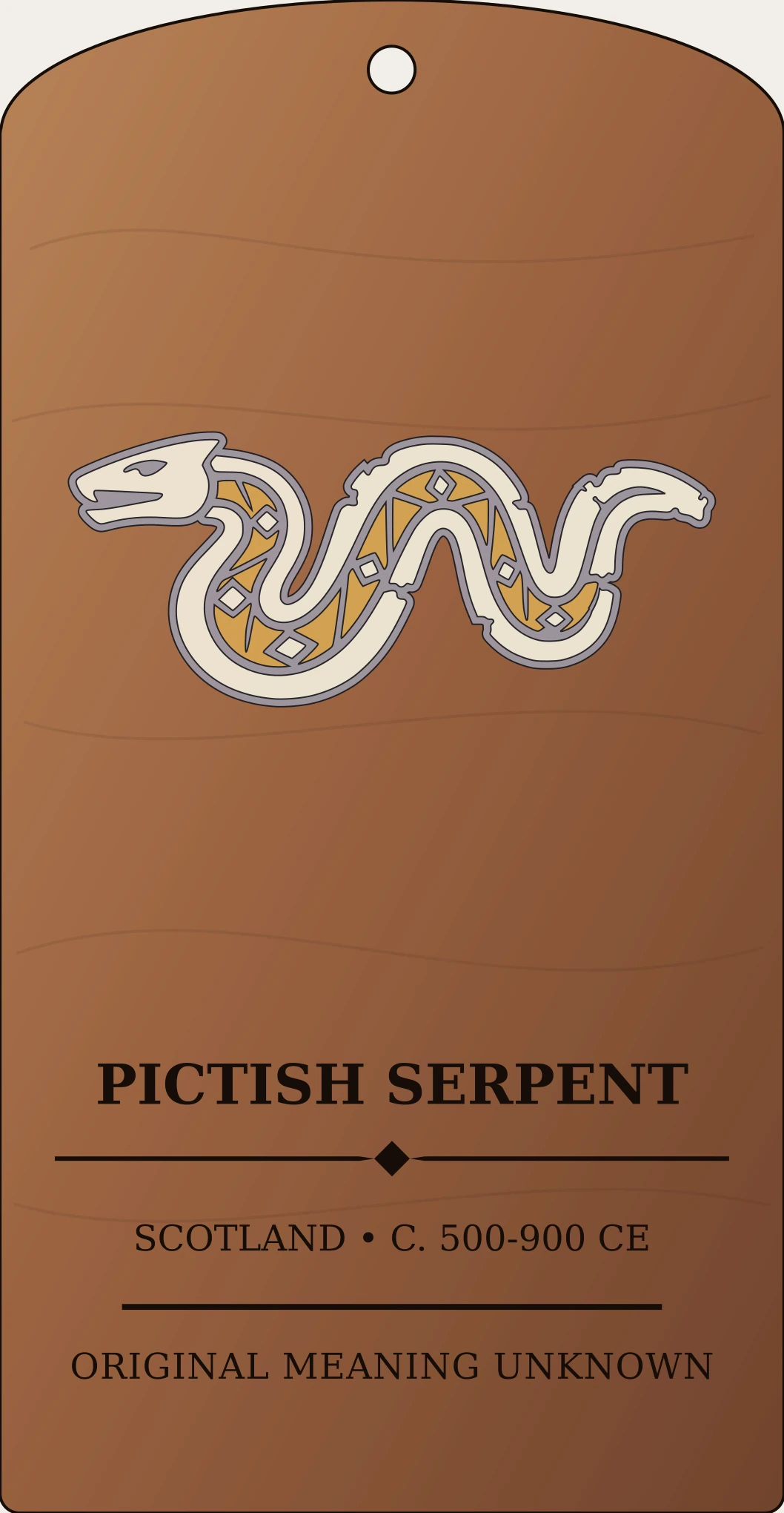 Plain Serpent Sanctum Hex Archive Plaque preview