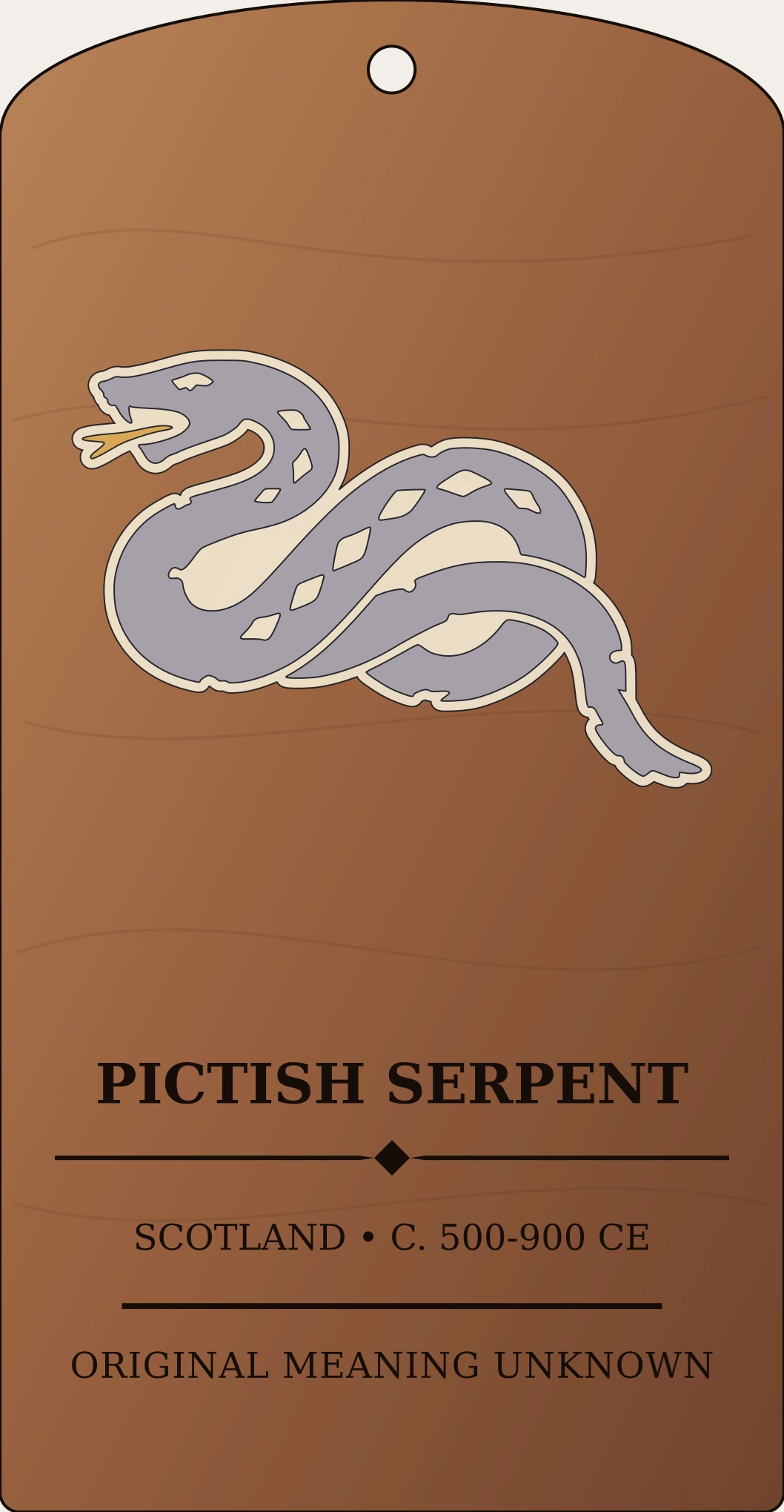 Plain Serpent Sanctum Hex Archive Plaque preview