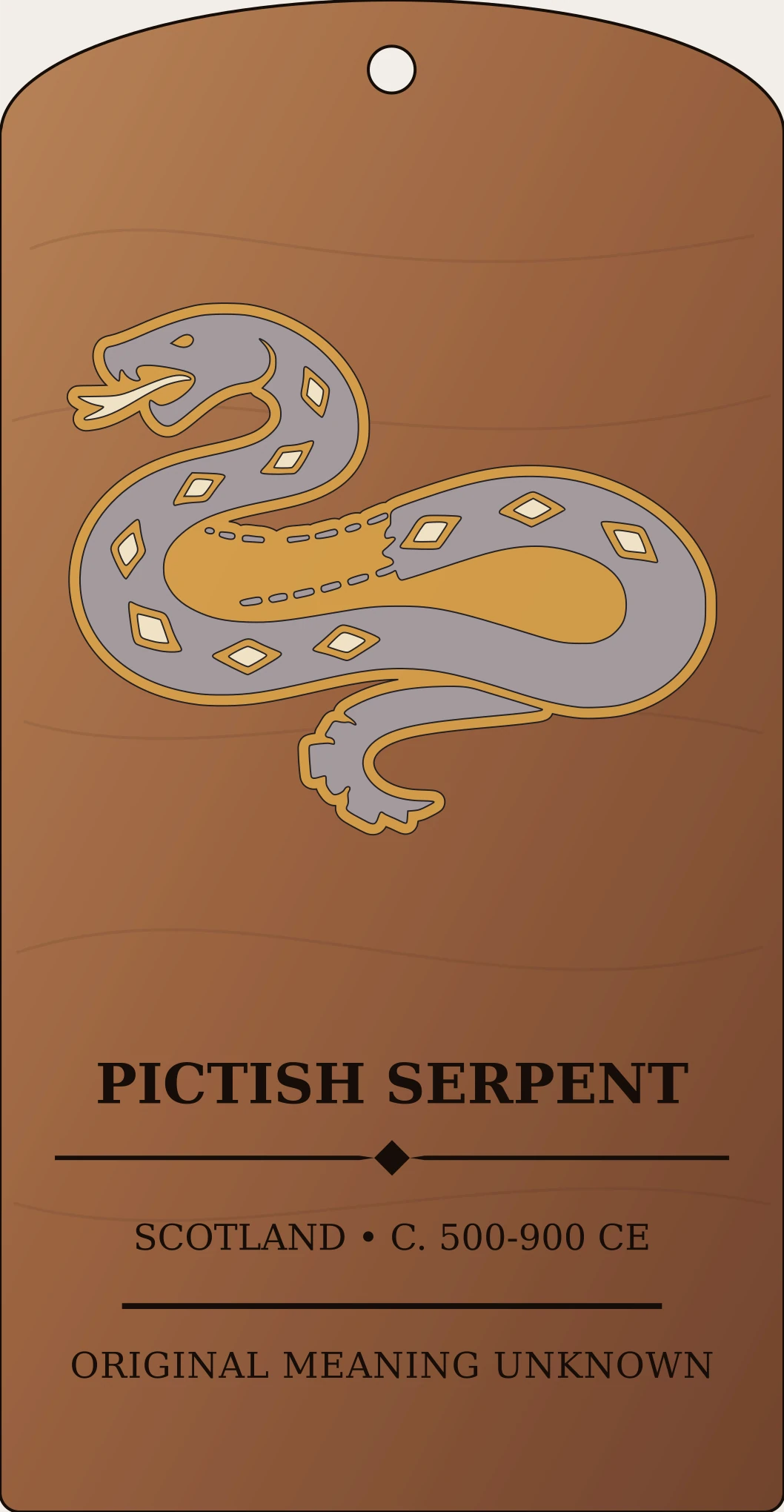 Plain Serpent Sanctum Hex Archive Plaque preview