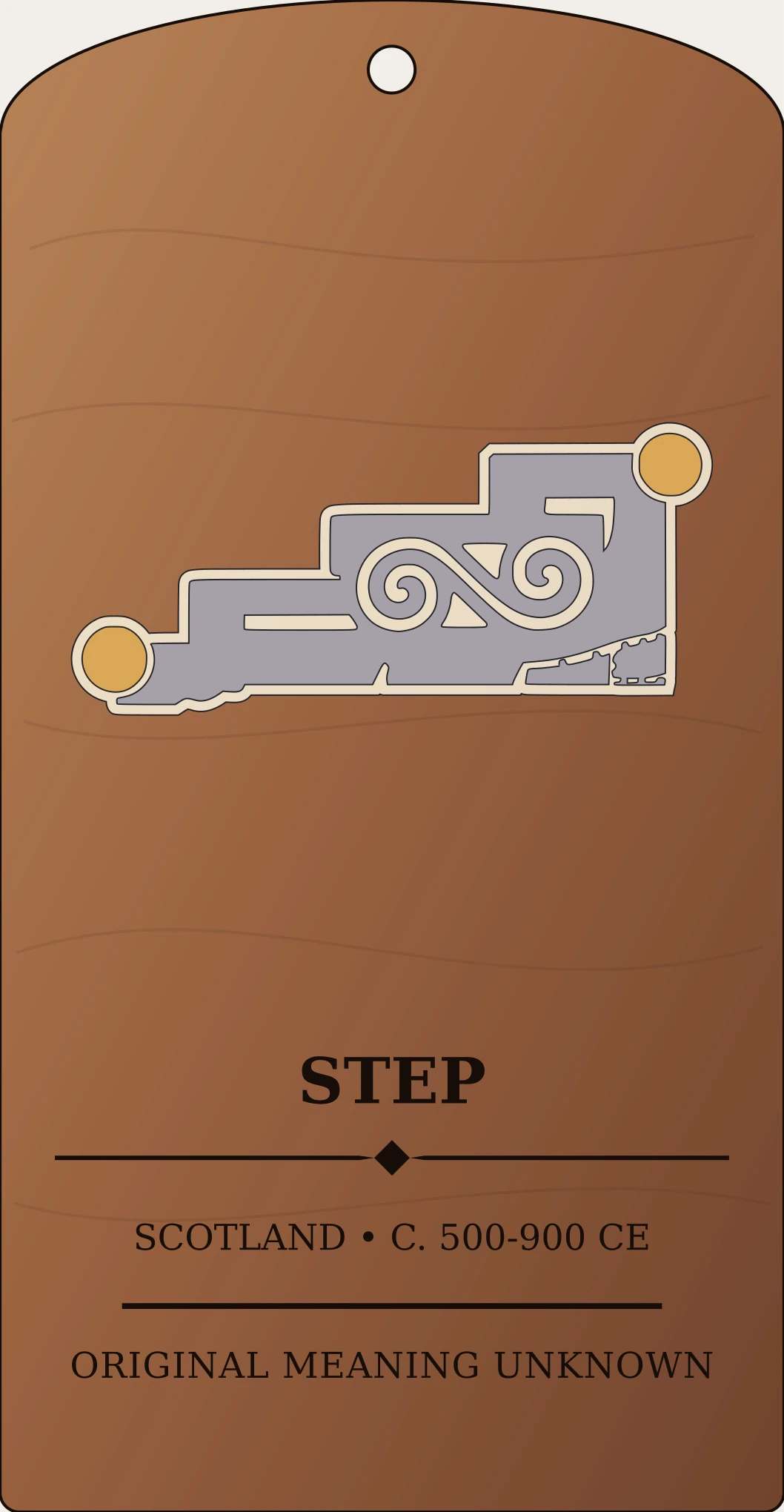 Step Sign Sanctum Hex Archive Plaque preview