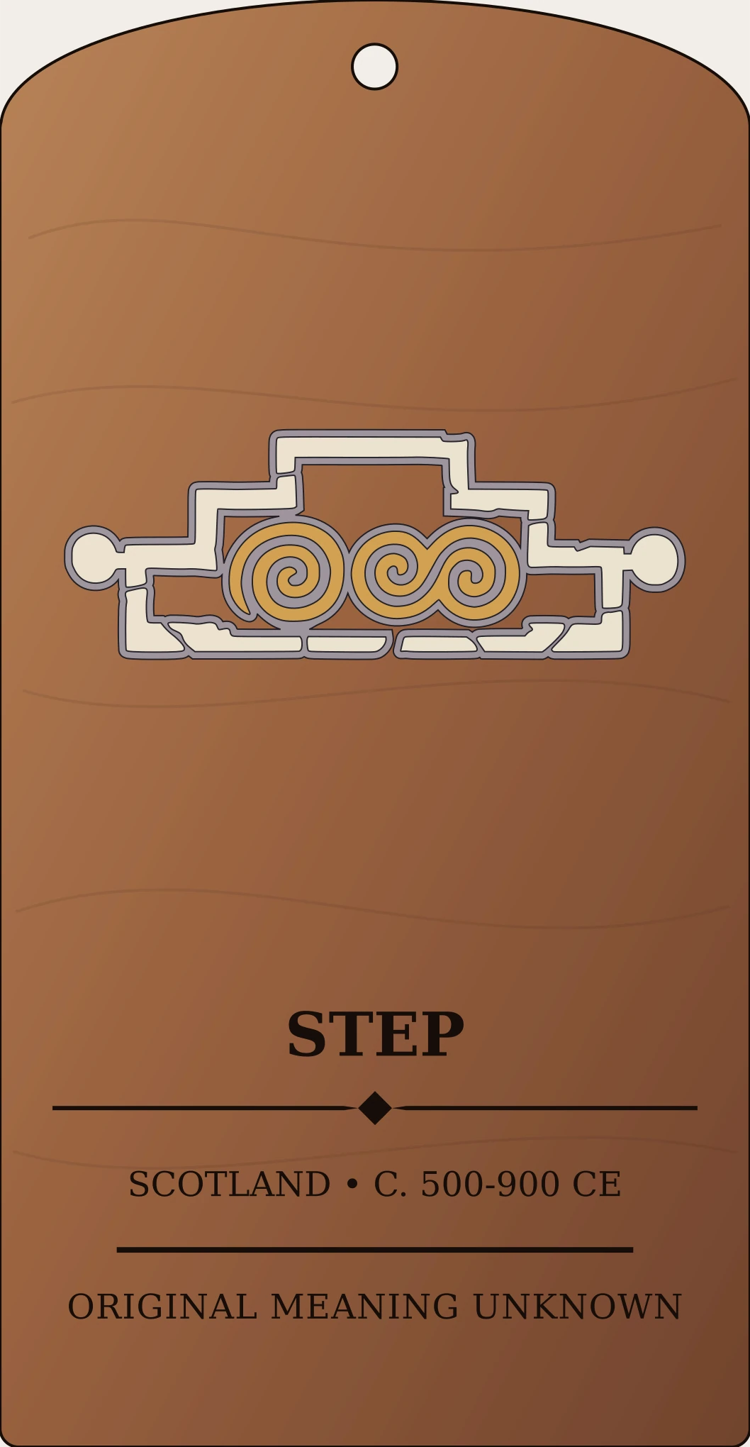 Step Sign Sanctum Hex Archive Plaque preview