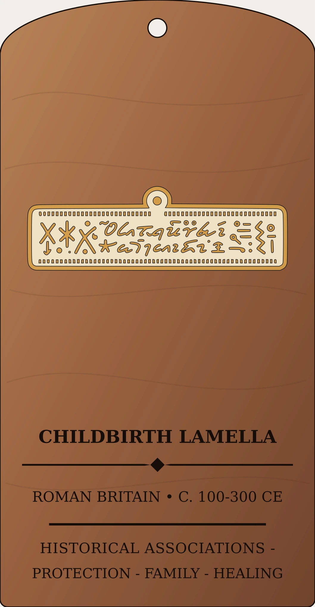 Safe Childbirth Lamella Sanctum Hex Archive Plaque preview