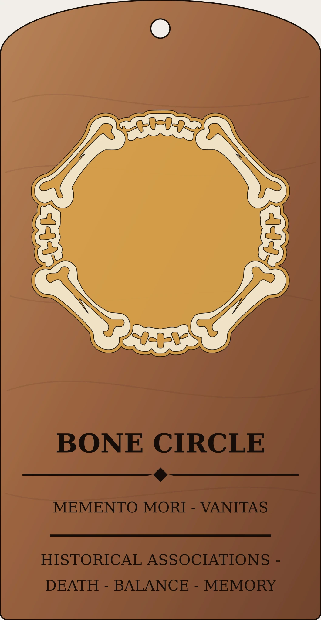 Bone Circle Mark Sanctum Hex Archive Plaque preview
