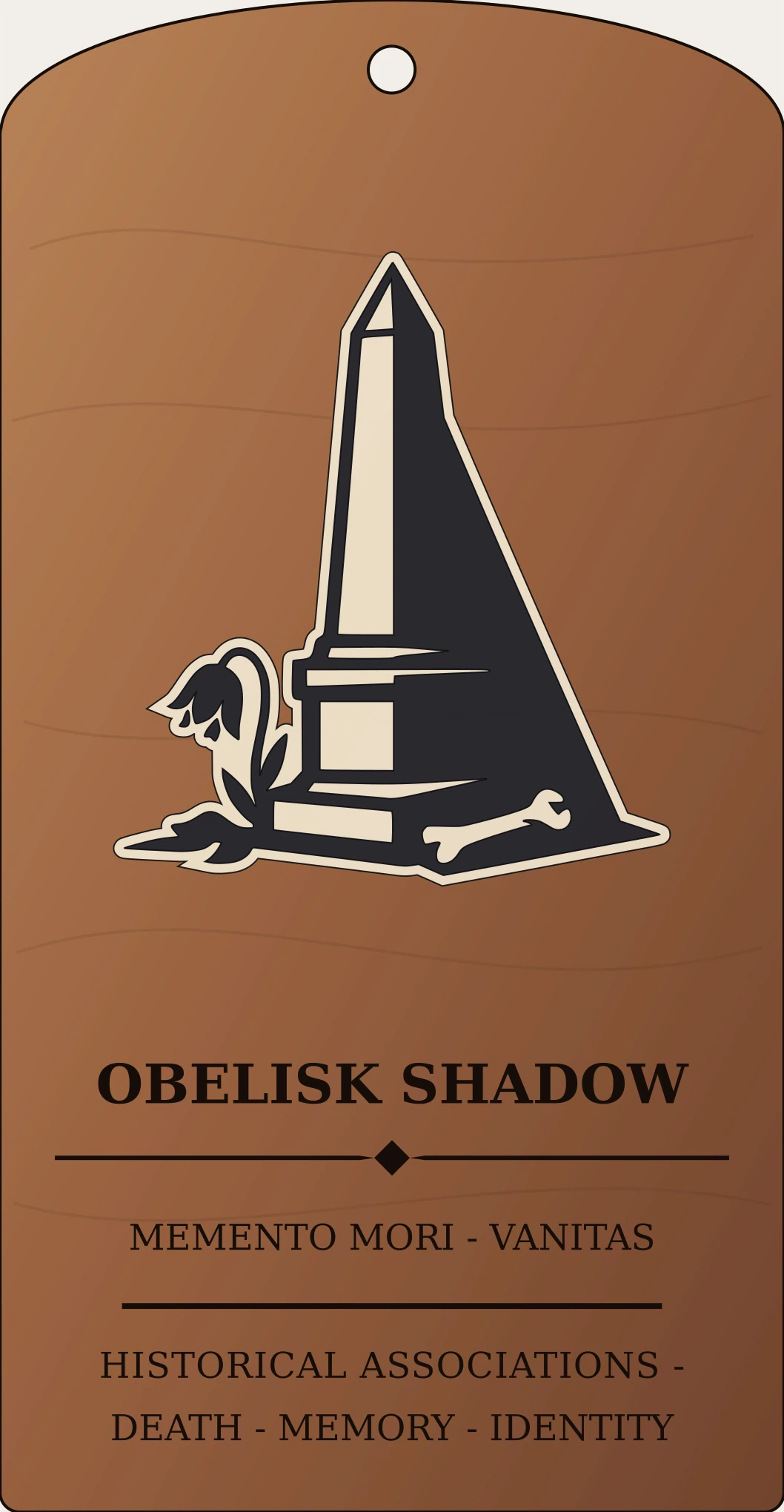 Obelisk Shadow Sign Sanctum Hex Archive Plaque preview