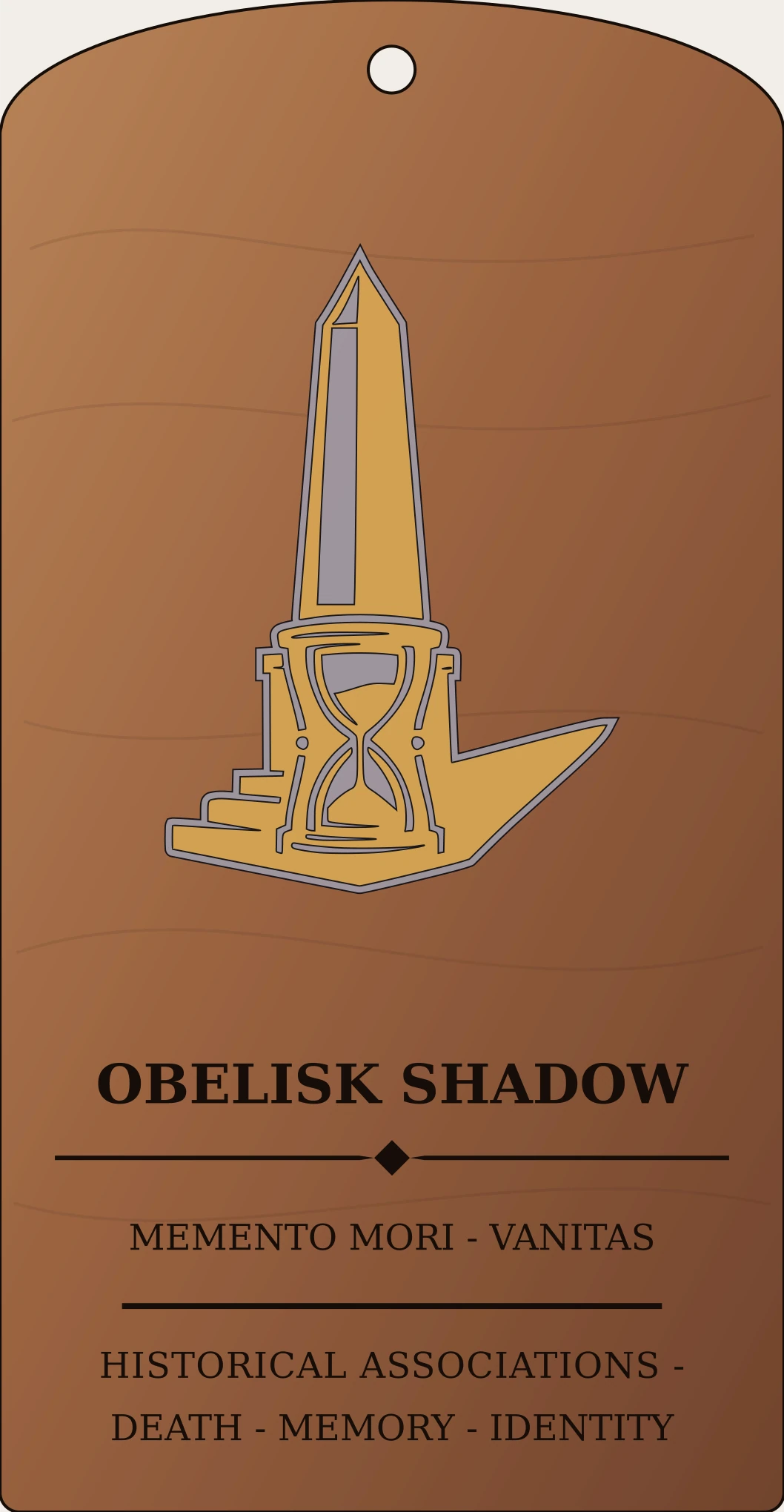 Obelisk Shadow Sign Sanctum Hex Archive Plaque preview