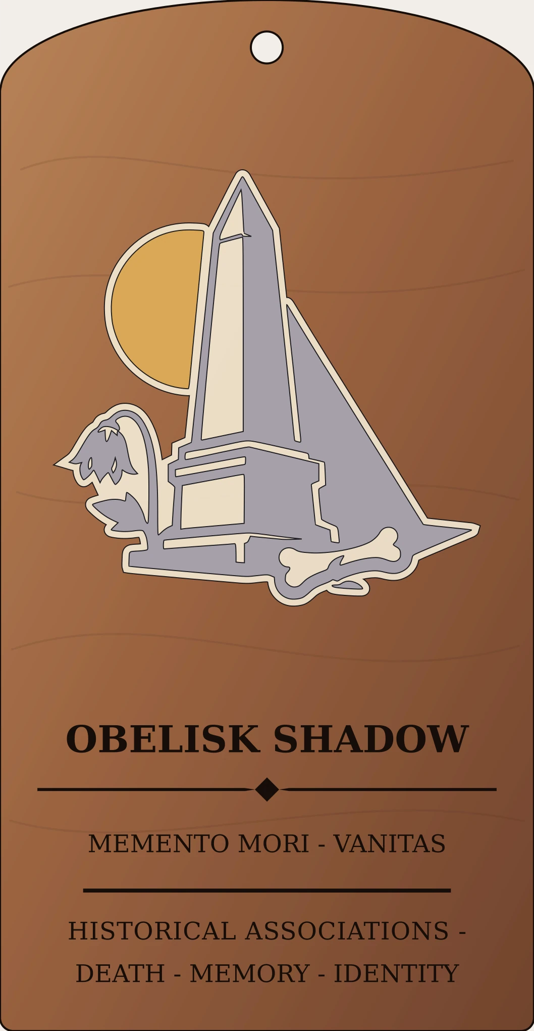 Obelisk Shadow Sign Sanctum Hex Archive Plaque preview