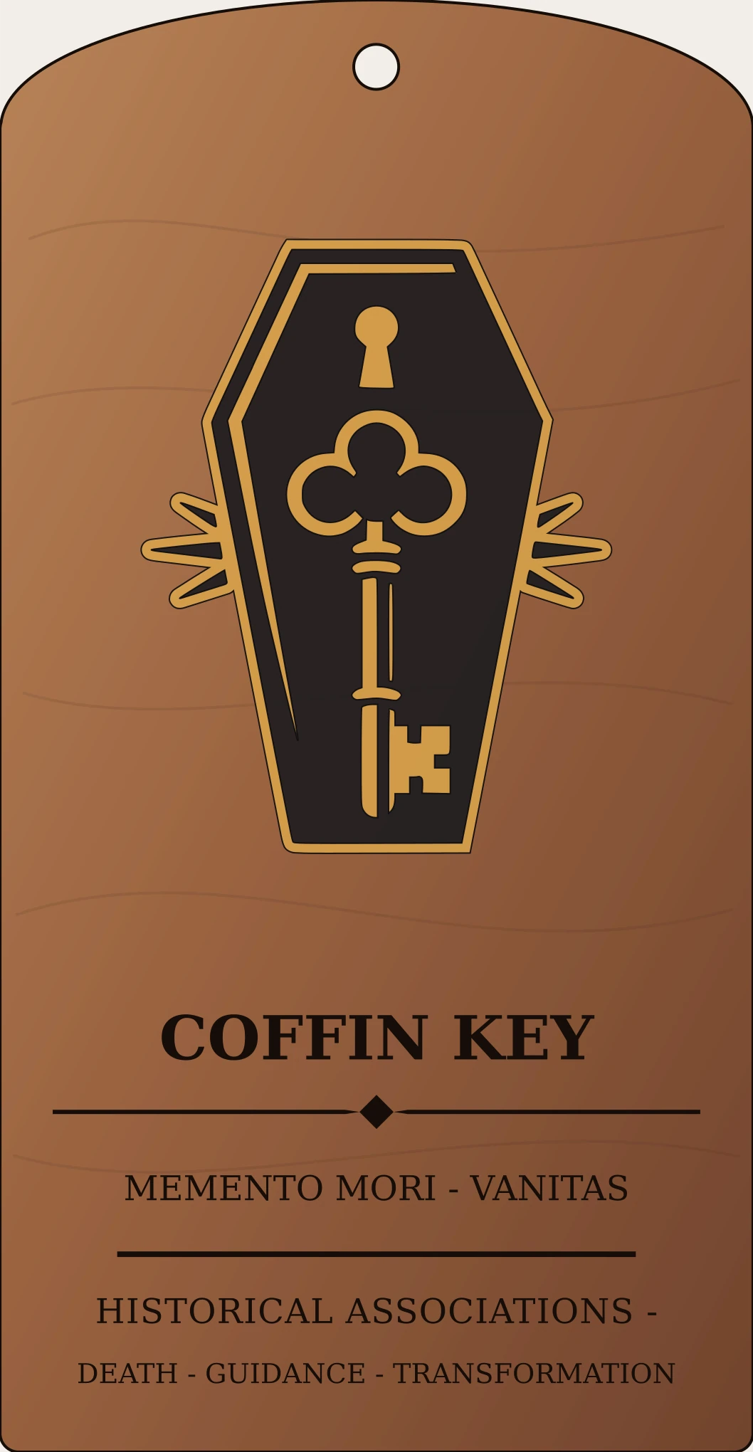 Coffin Key Device Sanctum Hex Archive Plaque preview