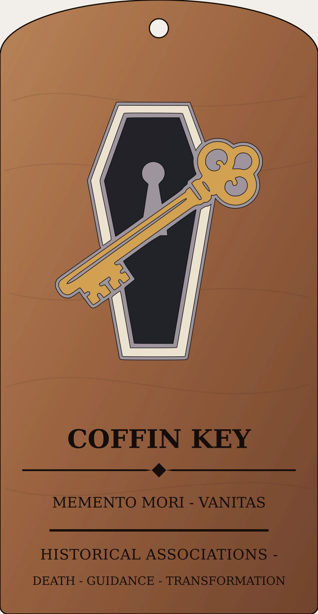 Coffin Key Device Sanctum Hex Archive Plaque preview