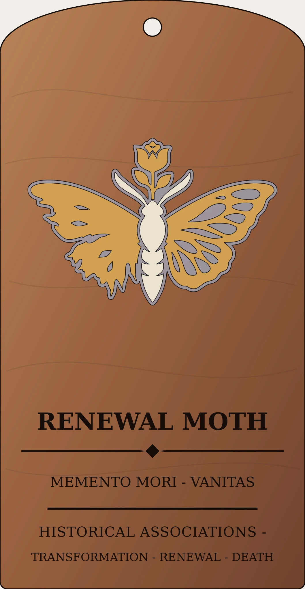 Renewal Moth Mark Sanctum Hex Archive Plaque preview