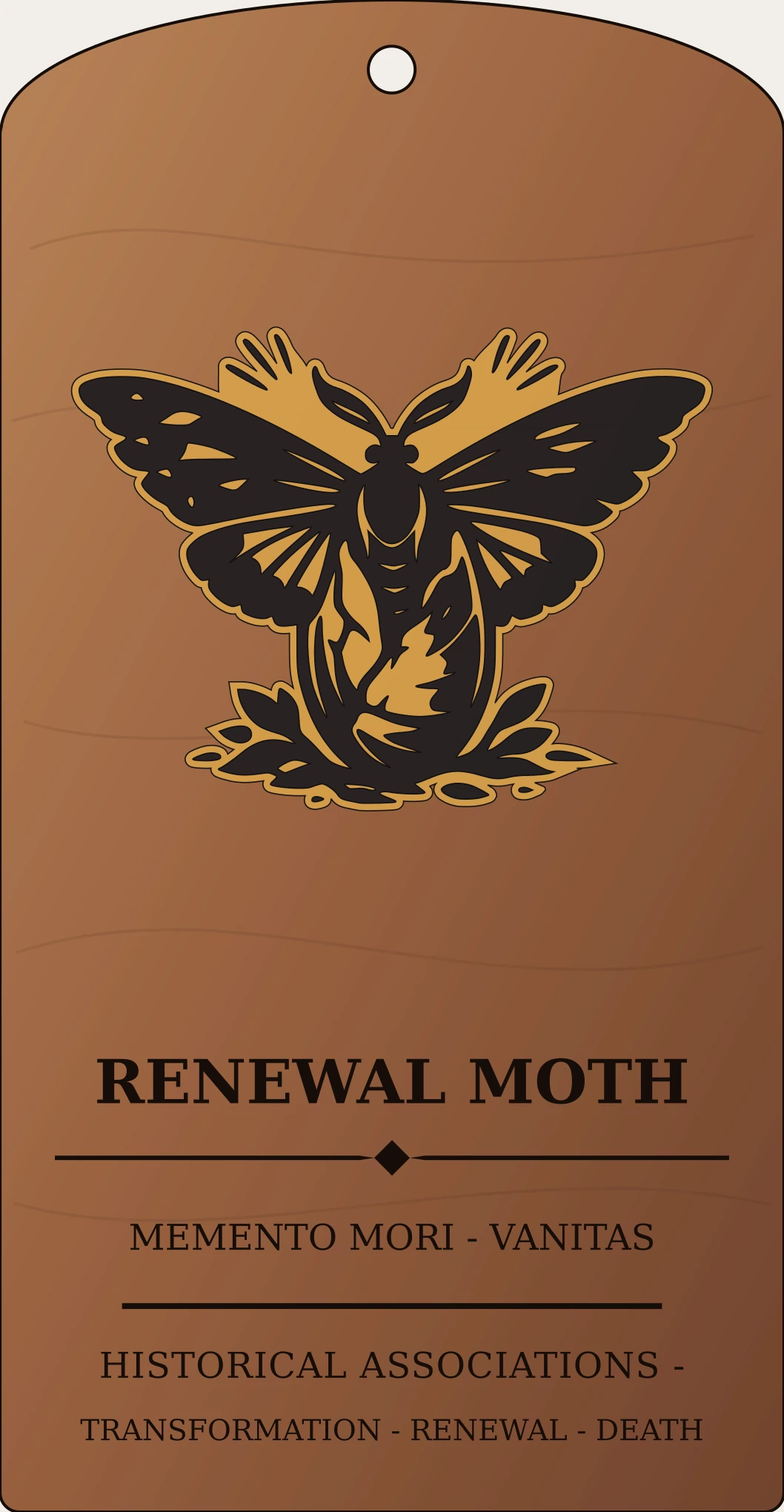 Renewal Moth Mark Sanctum Hex Archive Plaque preview