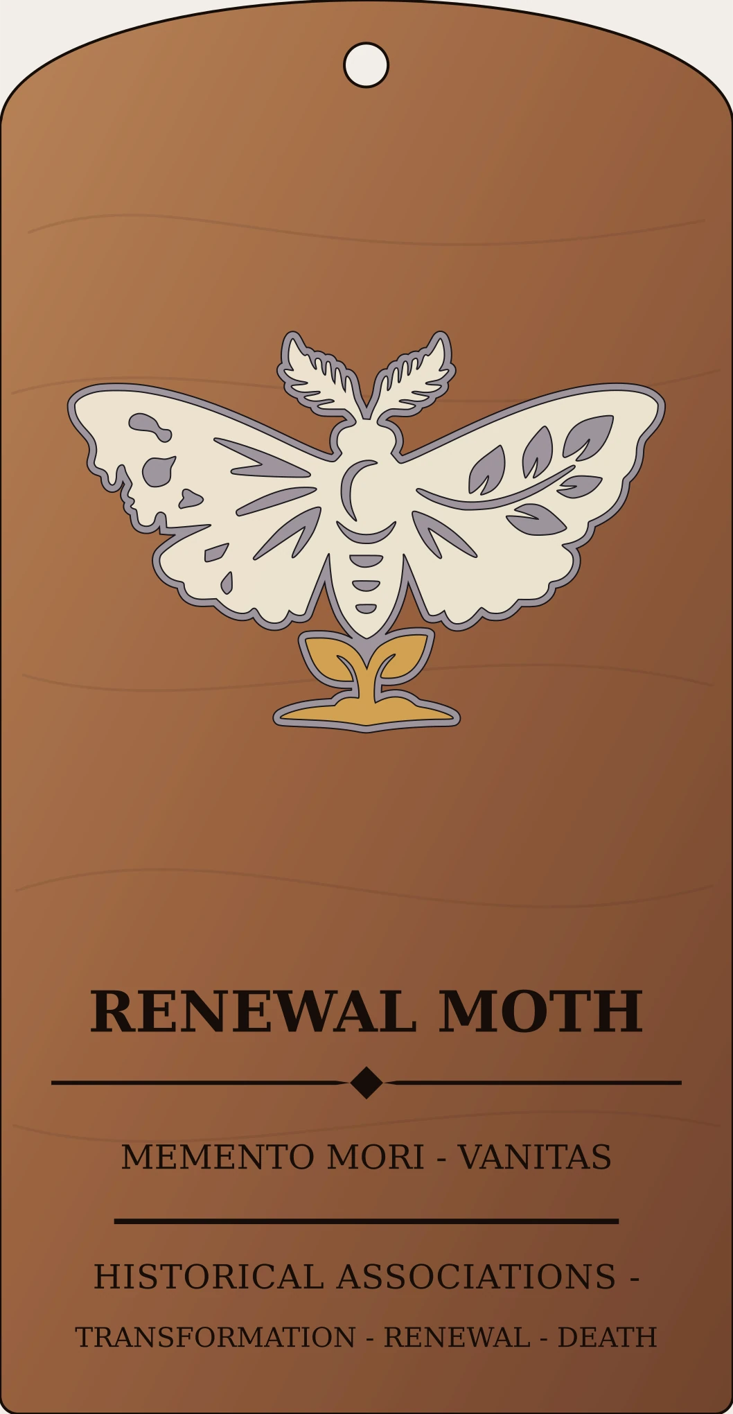 Renewal Moth Mark Sanctum Hex Archive Plaque preview