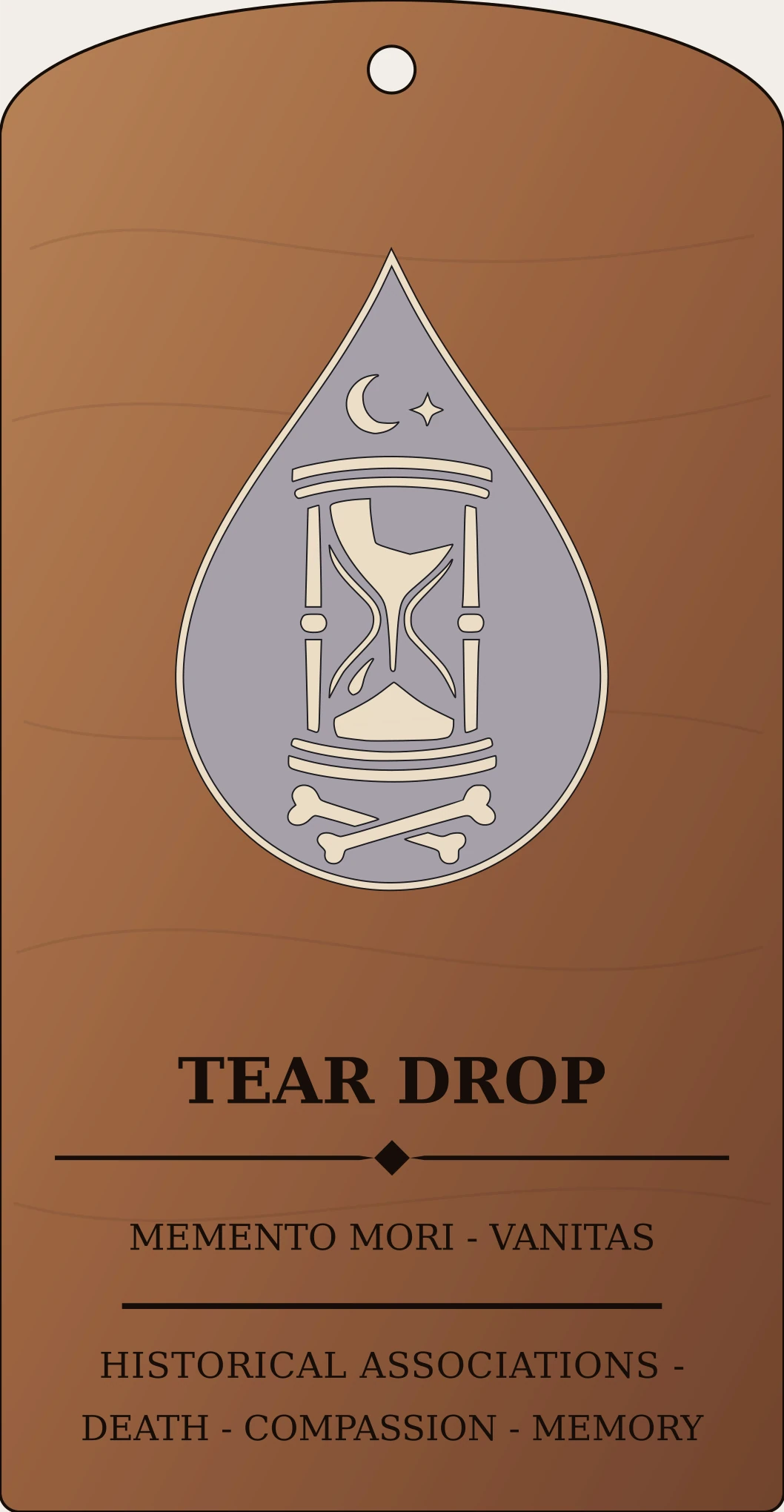 Tear Drop Emblem Sanctum Hex Archive Plaque preview