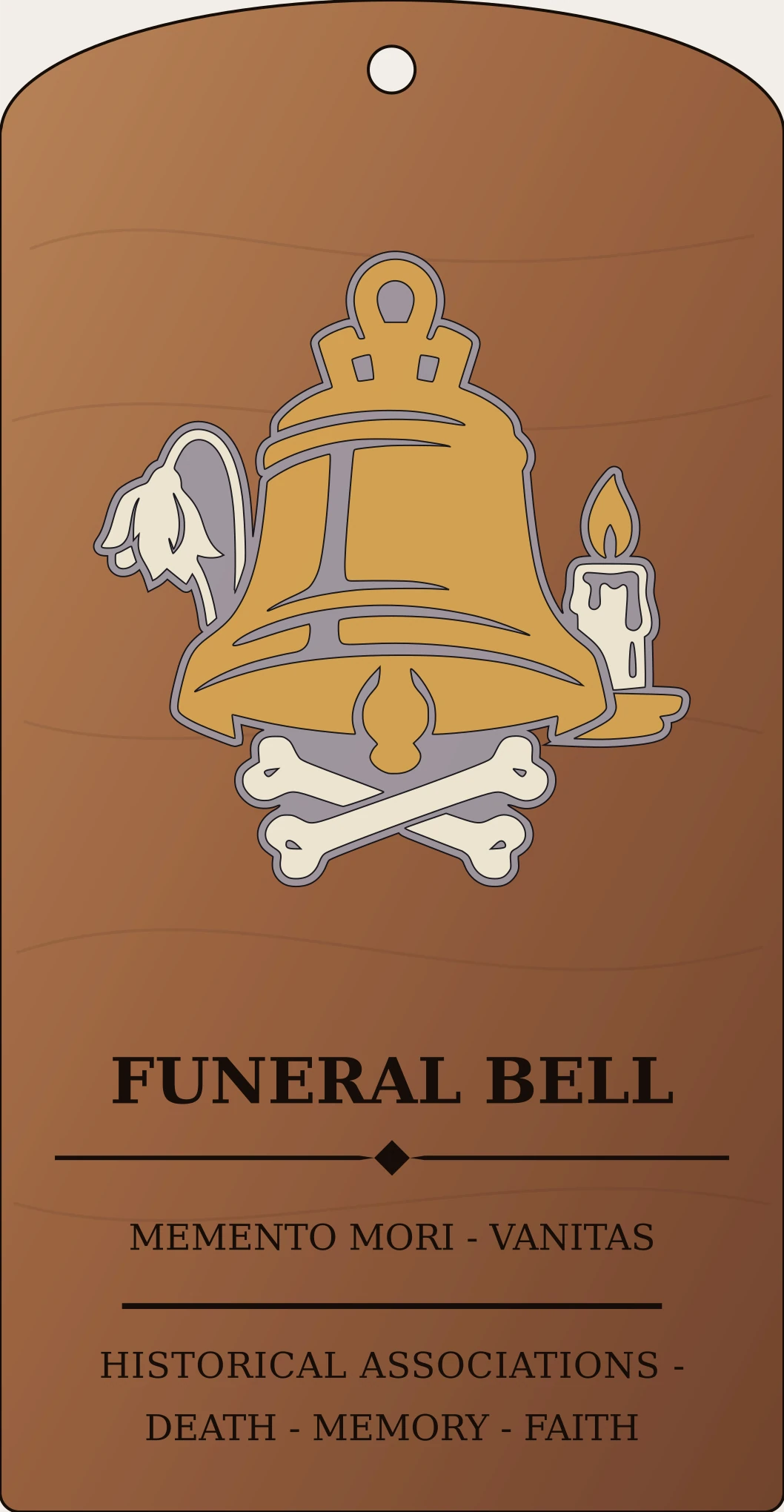 Funeral Bell Sign Sanctum Hex Archive Plaque preview