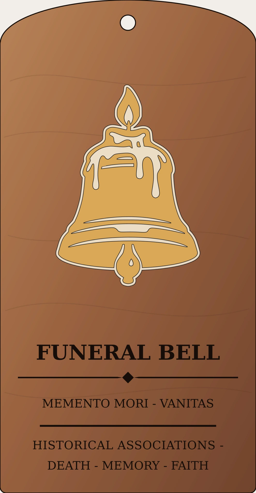 Funeral Bell Sign Sanctum Hex Archive Plaque preview