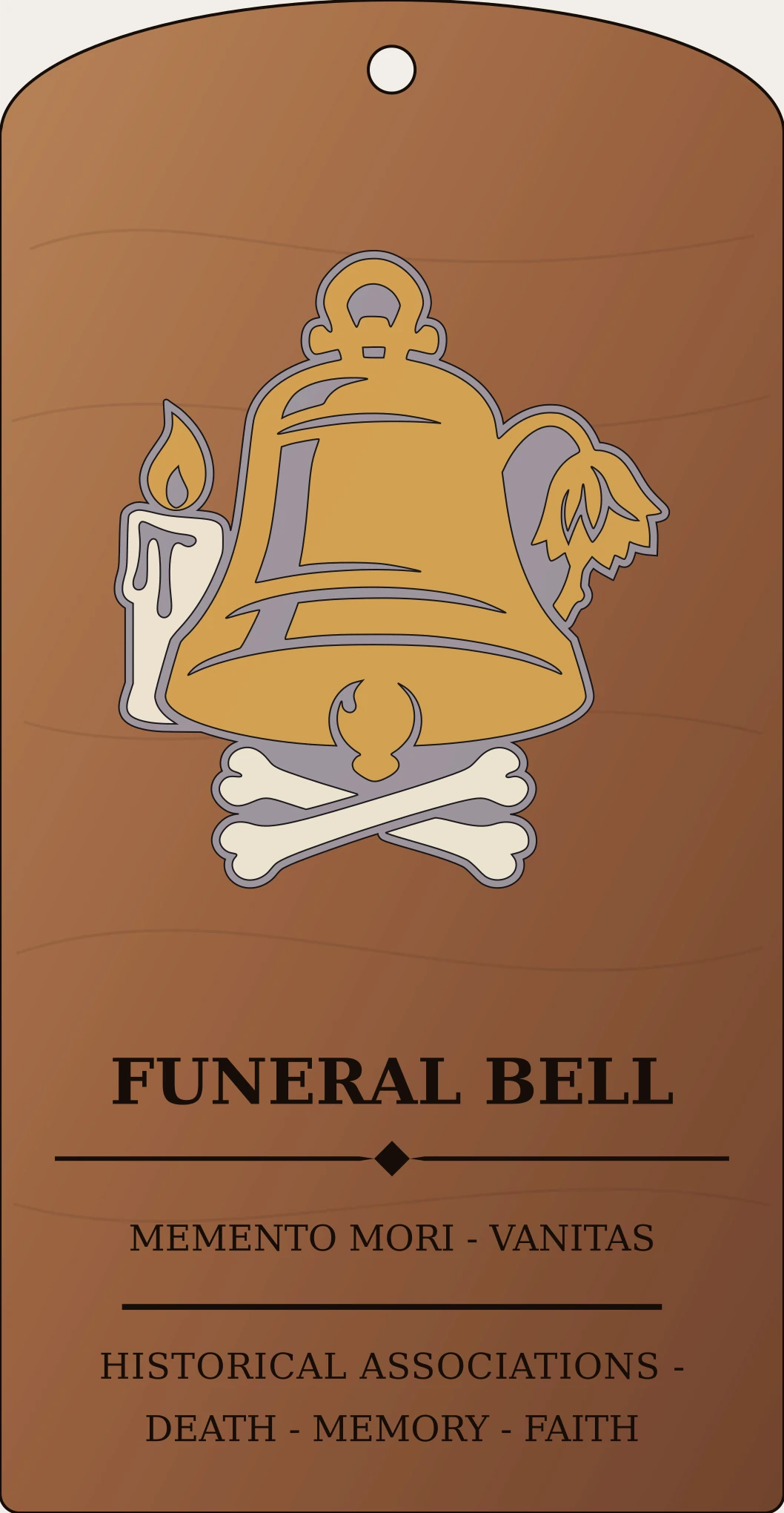 Funeral Bell Sign Sanctum Hex Archive Plaque preview