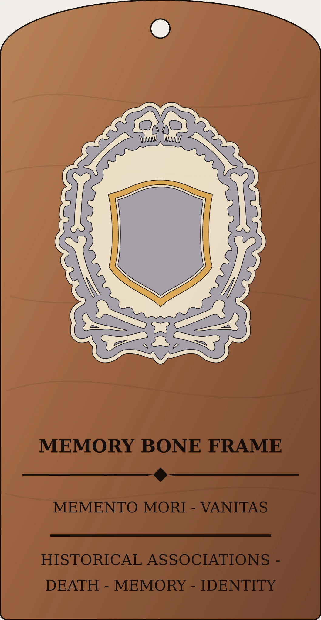 Memory Bone Frame Sanctum Hex Archive Plaque preview