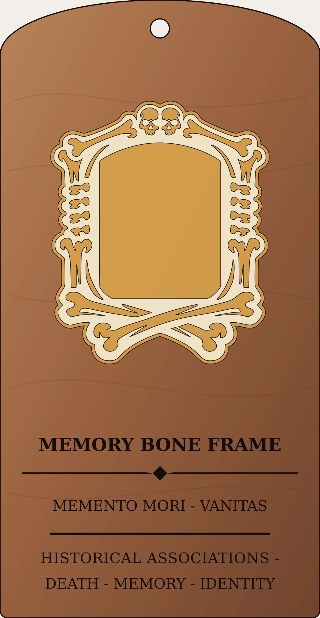 Memory Bone Frame Sanctum Hex Archive Plaque preview
