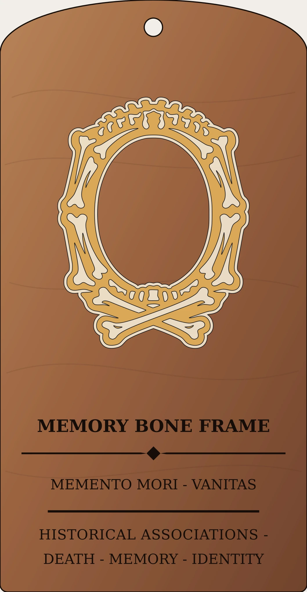 Memory Bone Frame Sanctum Hex Archive Plaque preview