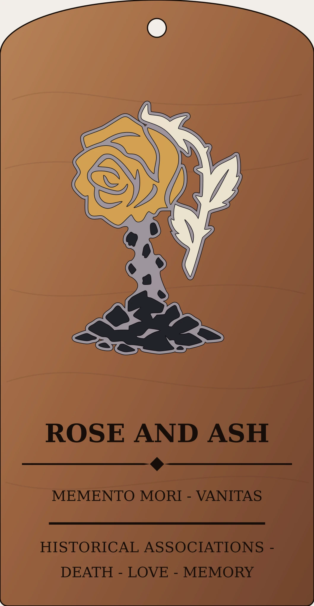 Rose and Ash Device Sanctum Hex Archive Plaque preview