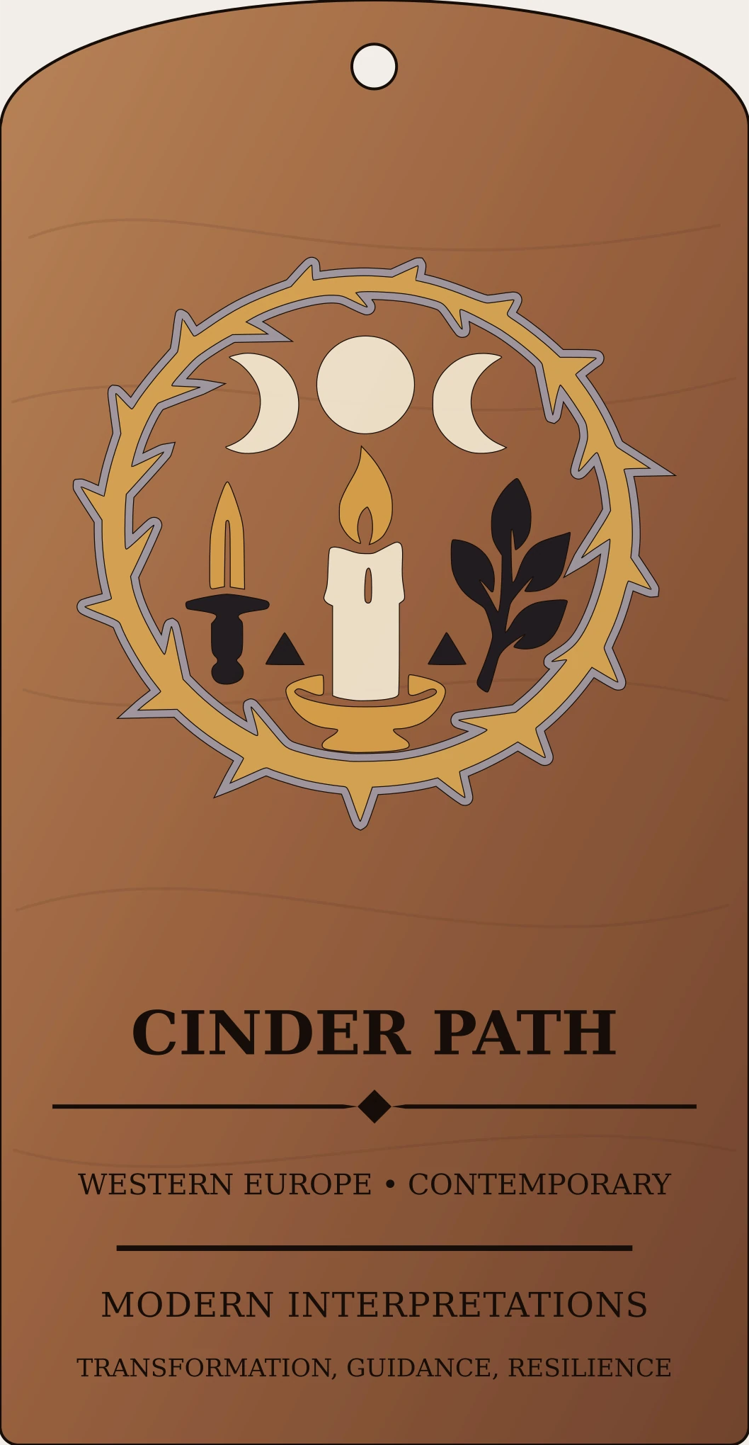 Cinder Path Symbol Sanctum Hex Archive Plaque preview