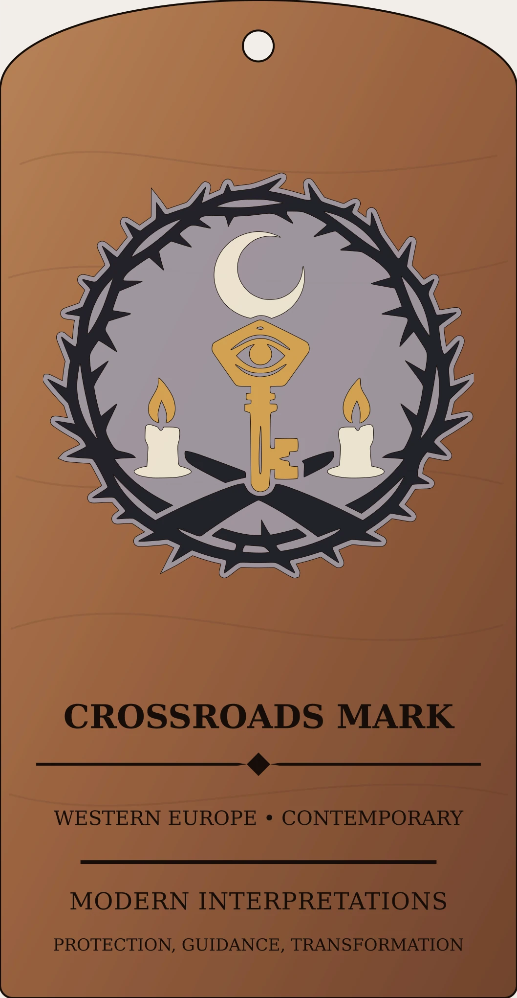 Crossroads Mark Sanctum Hex Archive Plaque preview