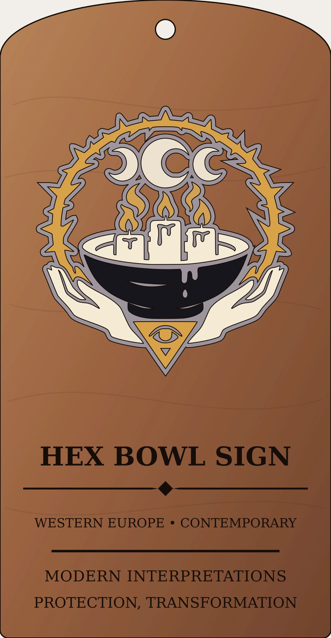 Hex Bowl Sign Sanctum Hex Archive Plaque preview