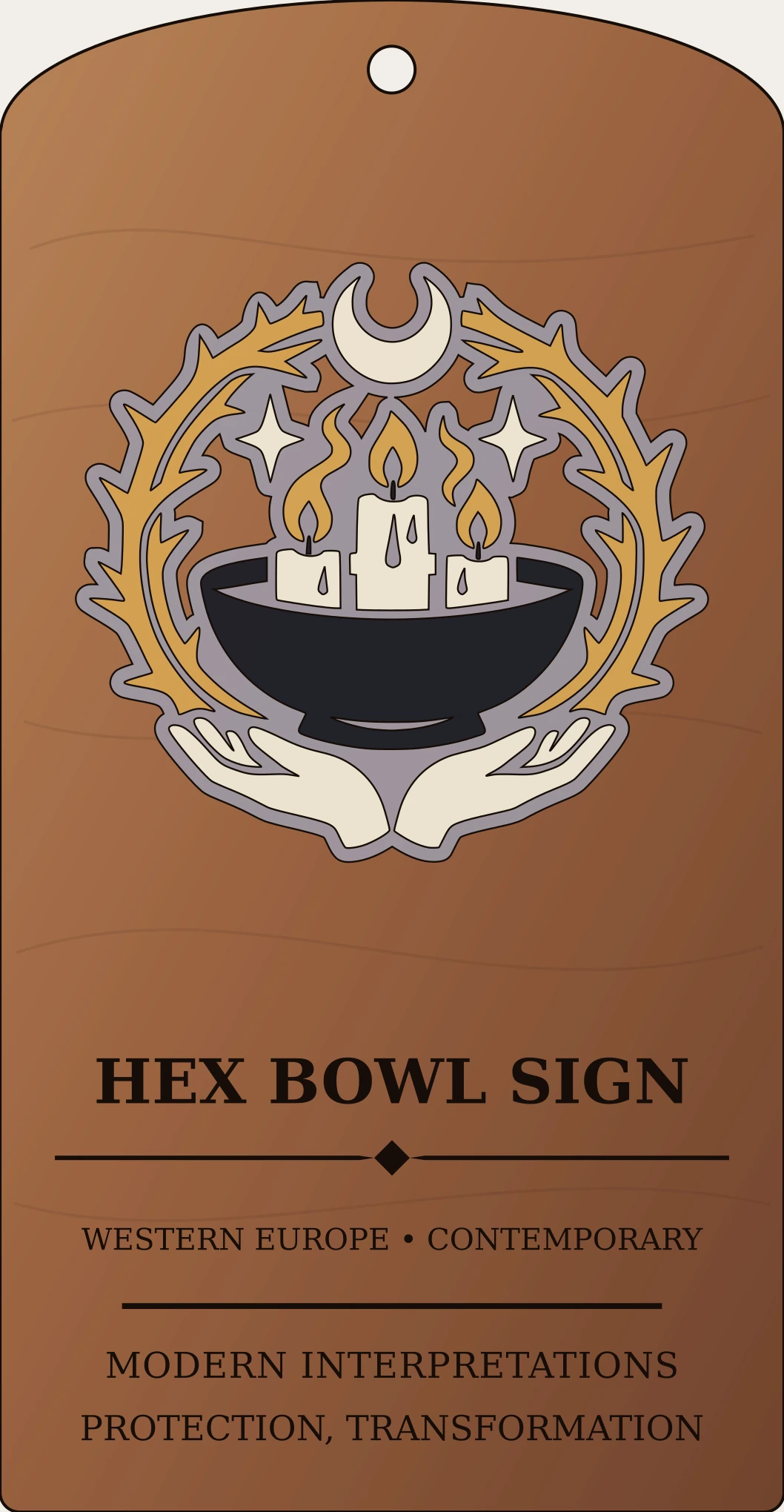 Hex Bowl Sign Sanctum Hex Archive Plaque preview