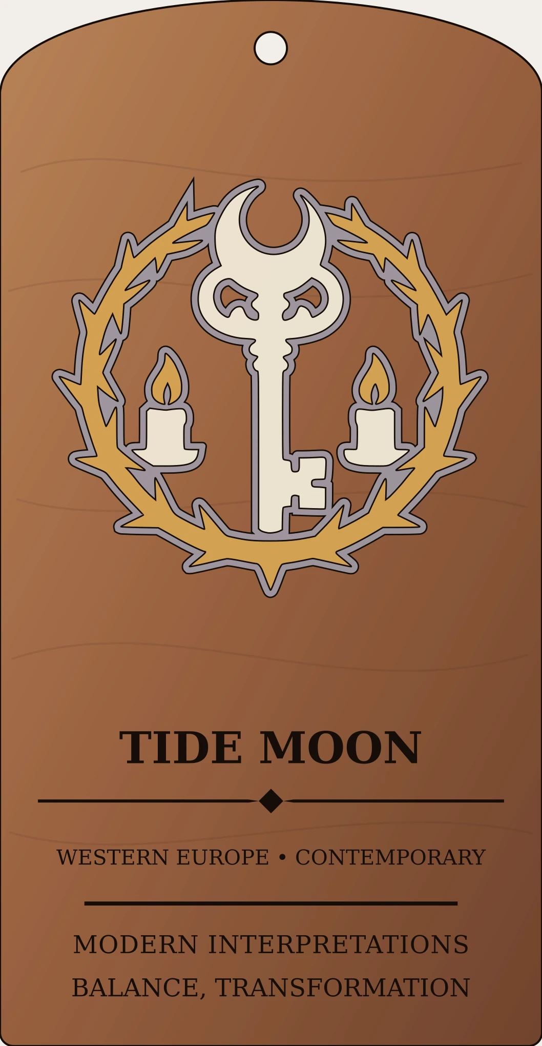 Tide Moon Seal Sanctum Hex Archive Plaque preview