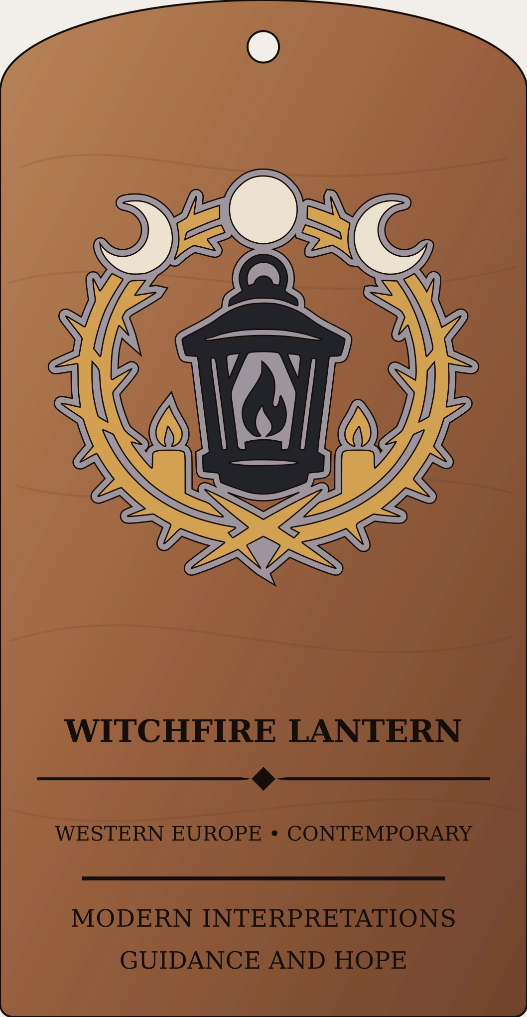 Witchfire Lantern Sanctum Hex Archive Plaque preview