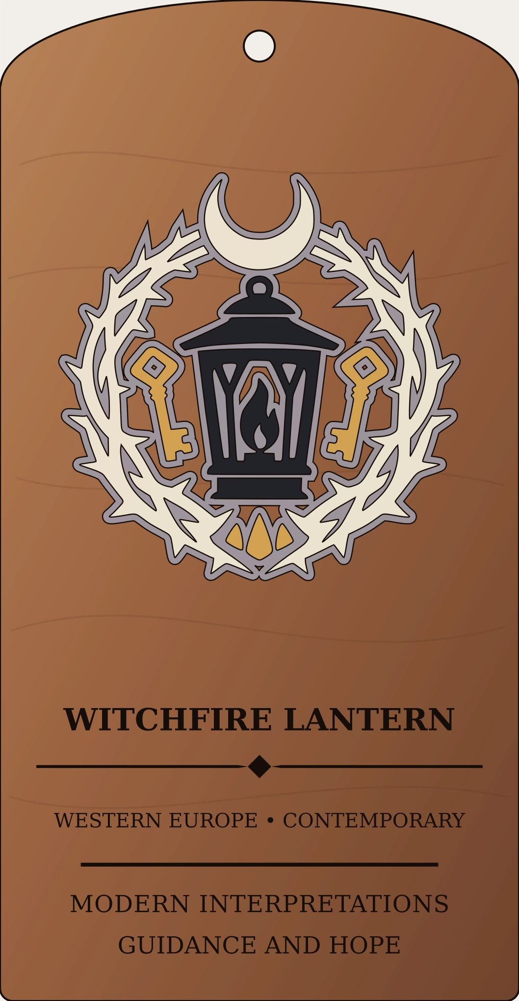 Witchfire Lantern Sanctum Hex Archive Plaque preview