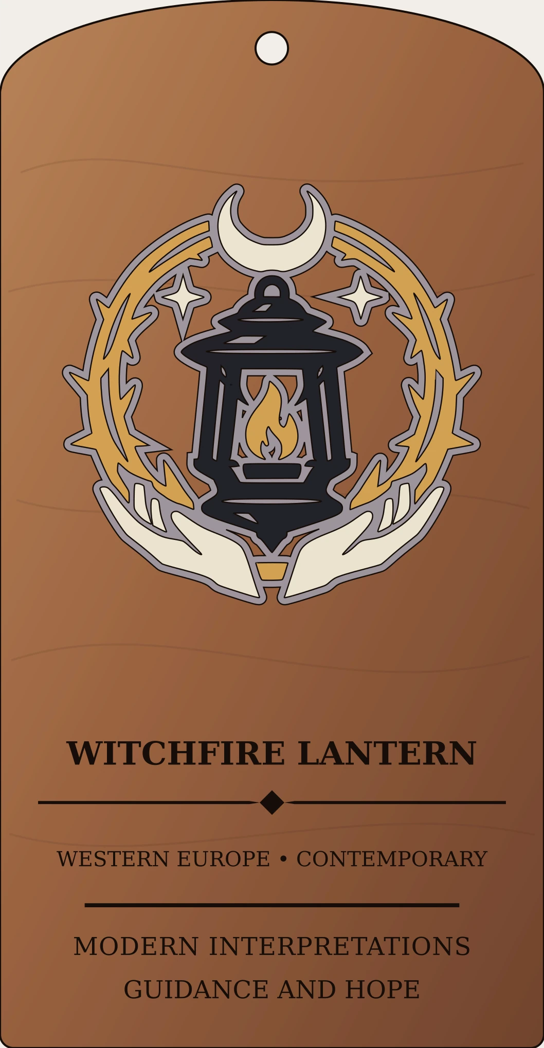 Witchfire Lantern Sanctum Hex Archive Plaque preview