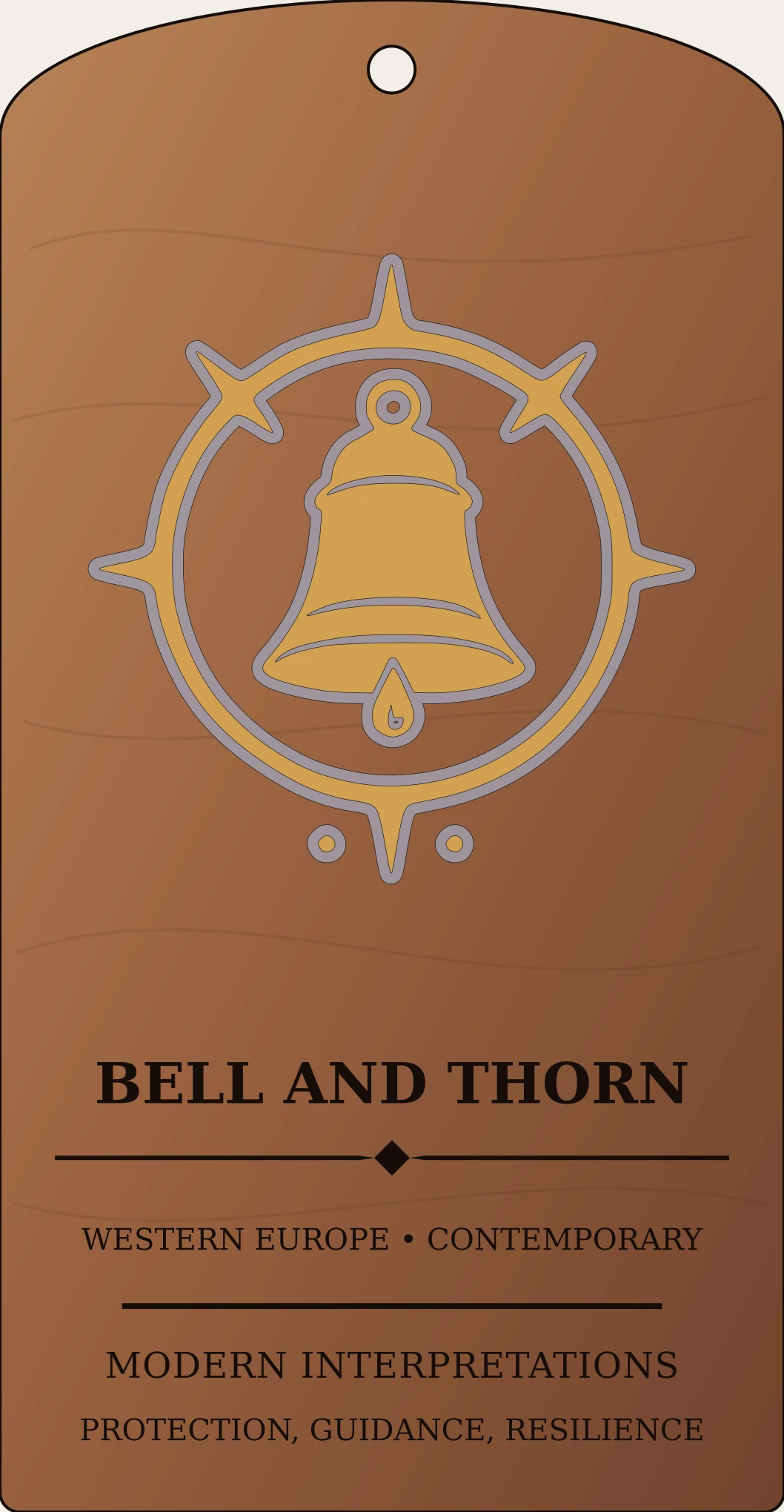 Bell and Thorn Mark Sanctum Hex Archive Plaque preview