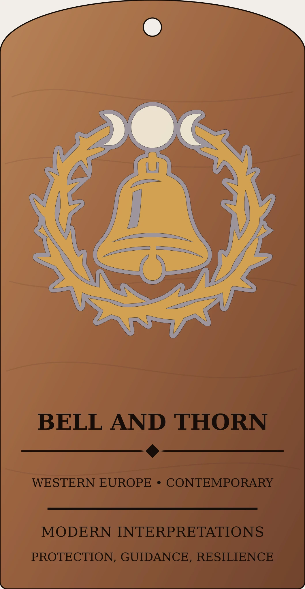 Bell and Thorn Mark Sanctum Hex Archive Plaque preview