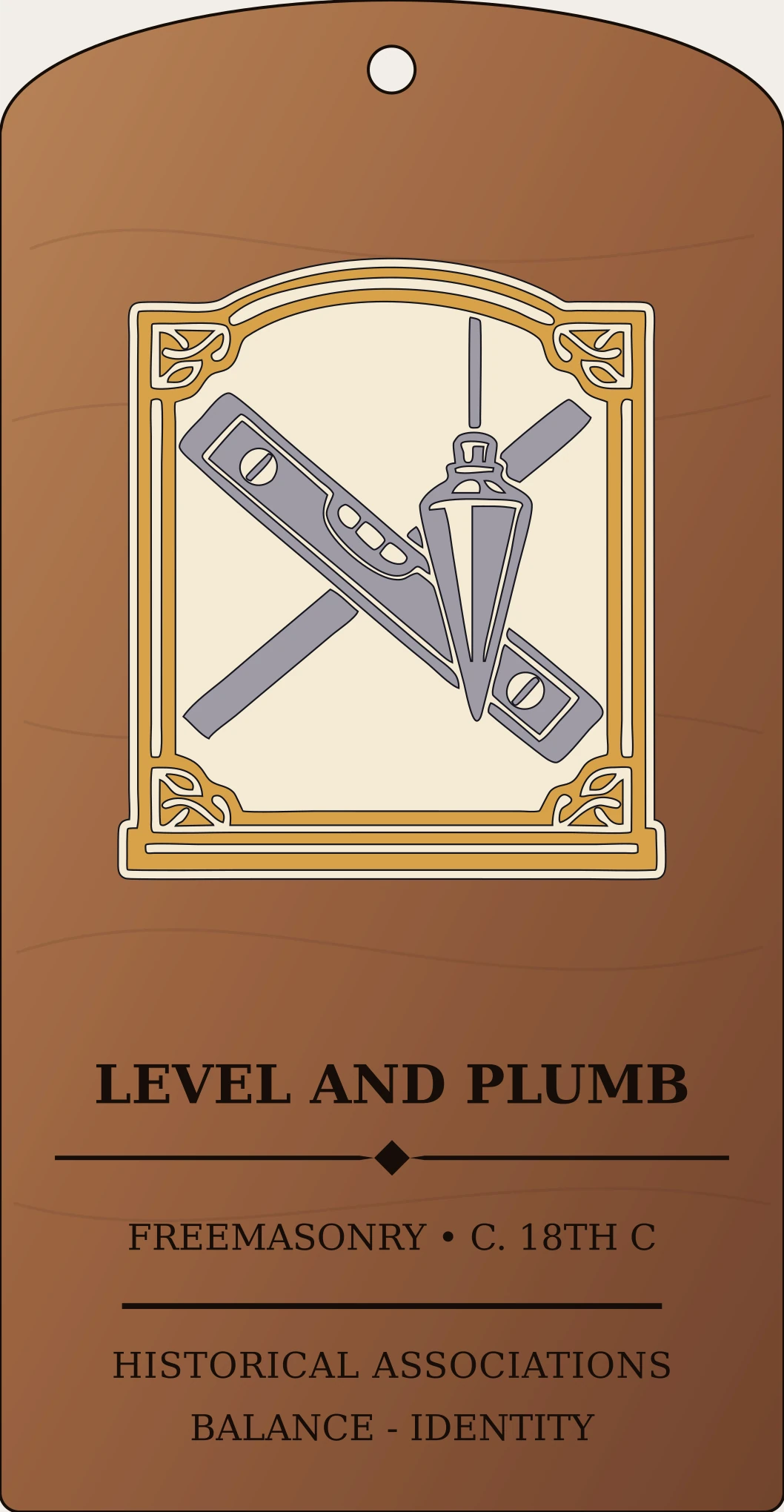 Level and Plumb Sanctum Hex Archive Plaque preview