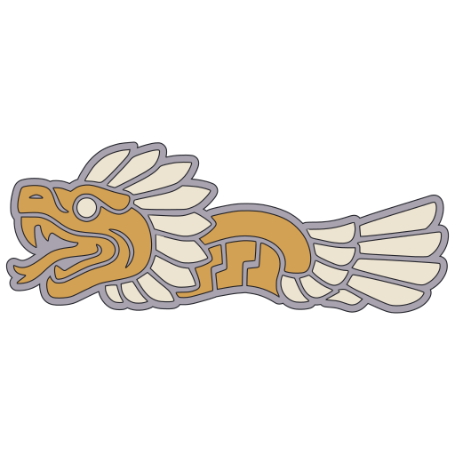 Kukulkan Feathered Serpent Relief V2 preview