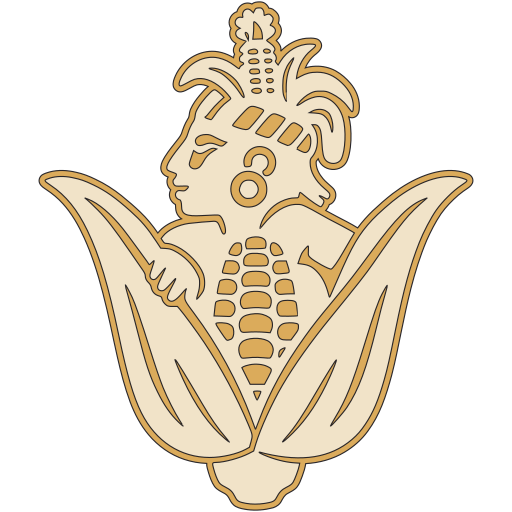 Maya Maize God Ear Motif preview