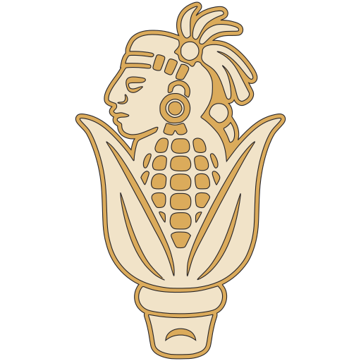 Maya Maize God Ear Motif V3 preview