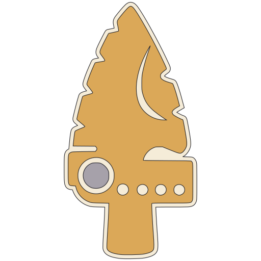 Mexica Tecpatl Flint Year Sign V2 preview