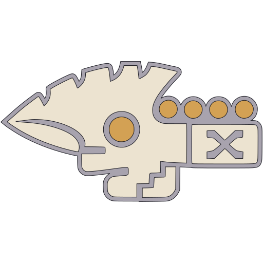 Mexica Tecpatl Flint Year Sign V3 preview