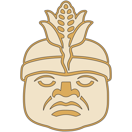Olmec Cleft-Head Maize Motif preview