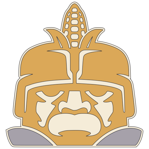 Olmec Cleft-Head Maize Motif V2 preview