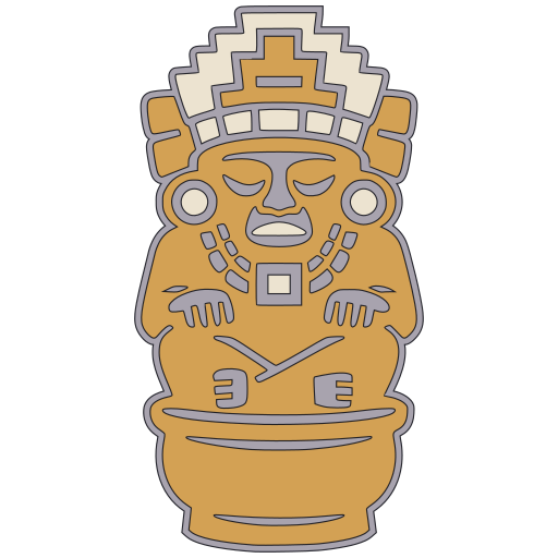 Zapotec Funerary Urn Deity V2 preview