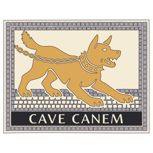Cave Canem Threshold Mosaic preview