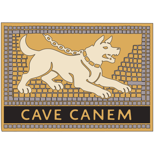 Cave Canem Threshold Mosaic preview