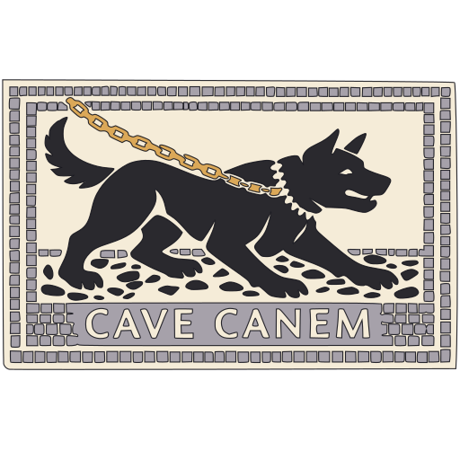 Cave Canem Threshold Mosaic preview