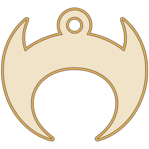 Crescent Lunula Amulet preview