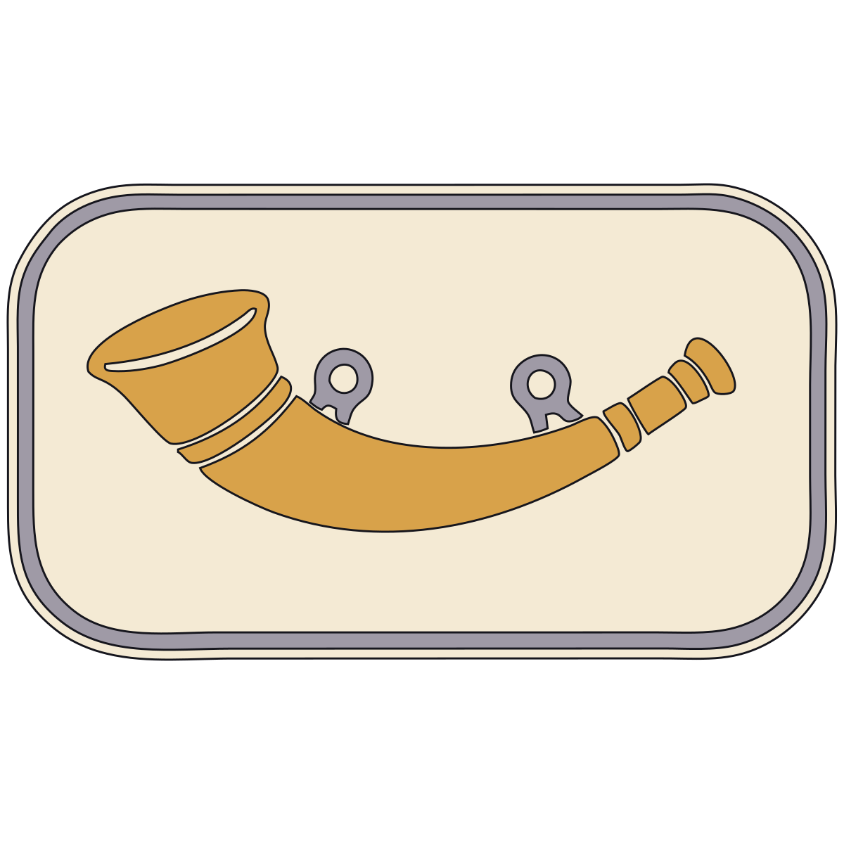 Infantry Hunting-Horn Insignia — United States Army, 1832–1875 preview