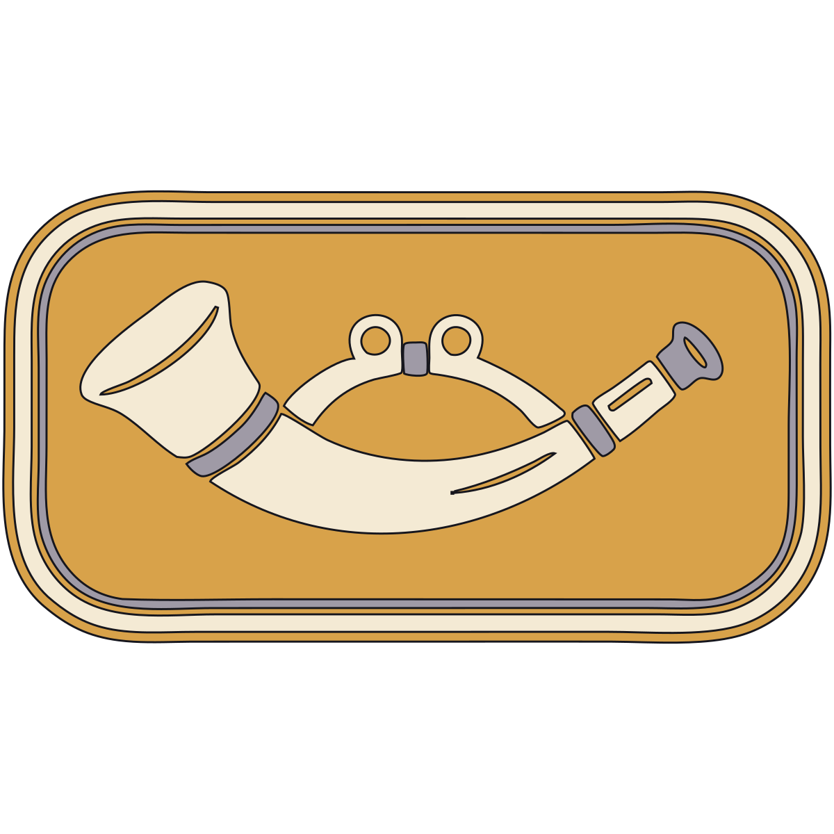 Infantry Hunting-Horn Insignia — United States Army, 1832–1875 preview